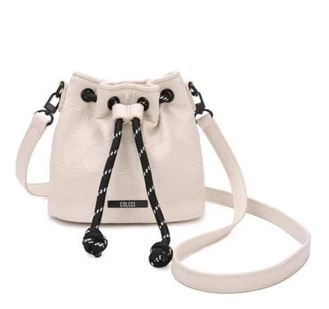 Bolsa Colcci Saco Monograma Off White .